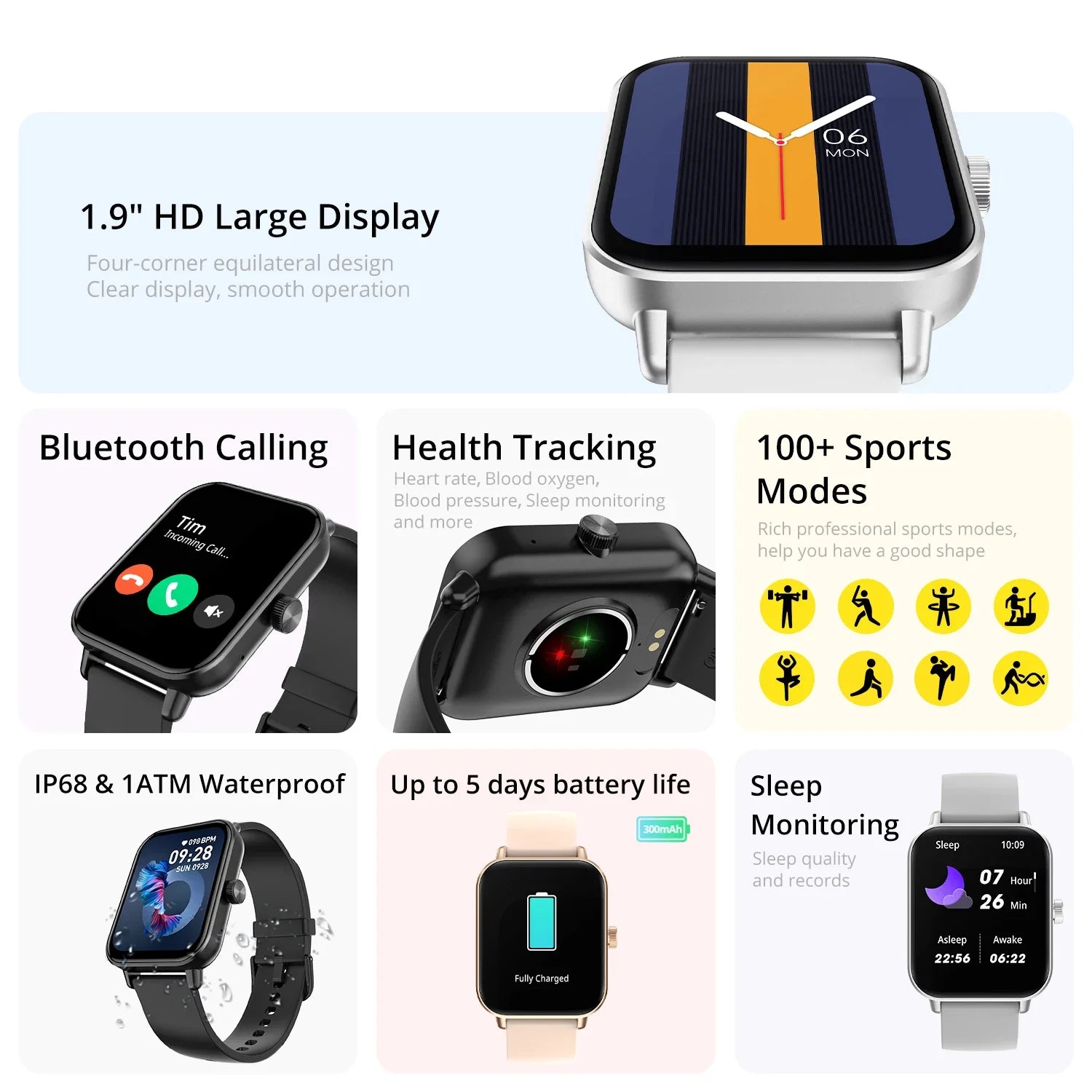 Smart Watch Ultra IP68 waterproof