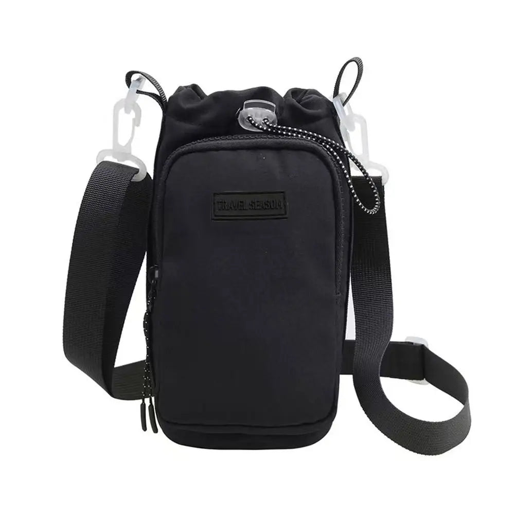 Water Bottle Carrier Bag with Phone Pocket