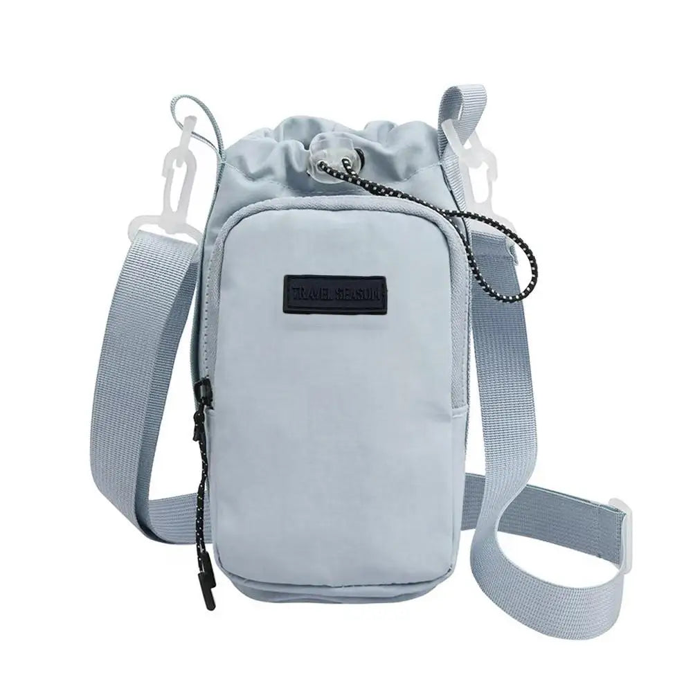 Water Bottle Carrier Bag with Phone Pocket